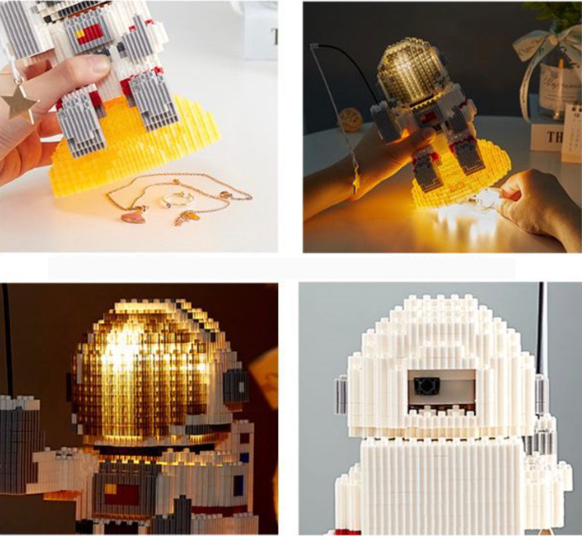 Star Astronaut Adventure Light Lego Blocks